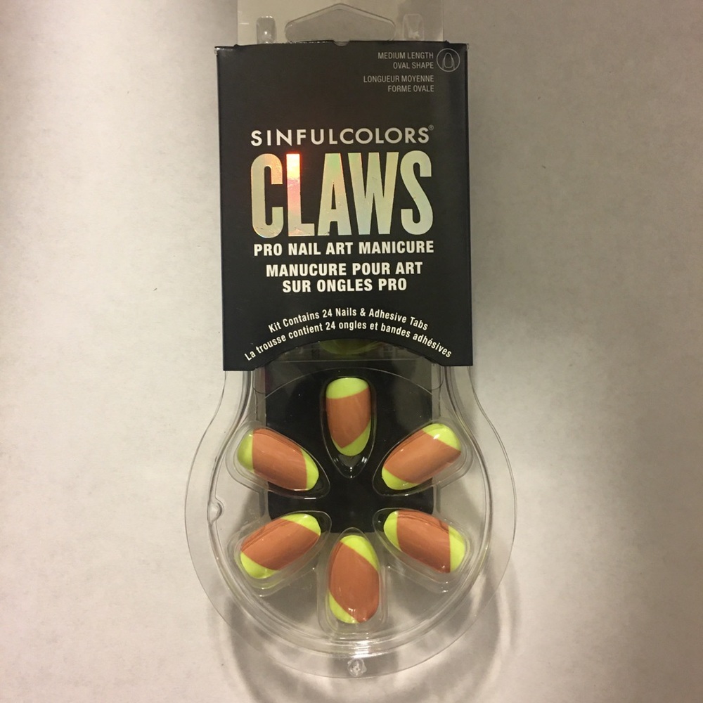 8 packs of Sinfulcolors Nails